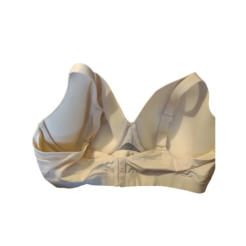 Cacique Lightly Lined Full Coverage Bra 44DD Nude‎ Classic